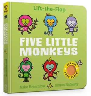 FIVE LITTLE MONKEYS | 9781408370711 | MIKE BROWNLOW