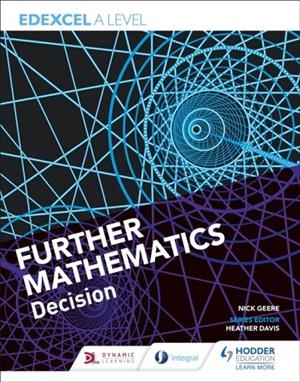 EDEXCEL A LEVEL FURTHER MATHEMATICS DECISION DIGITAL | 9781510433380