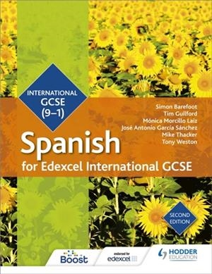 EDEXCEL INTERNATIONAL GCSE SPANISH STUDENT BOOK SECOND EDITION DIGITAL | 9781510402386
