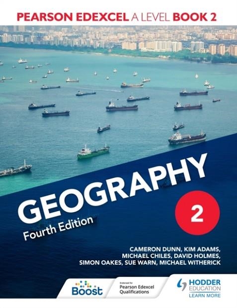 PEARSON EDEXCEL A LEVEL GEOGRAPHY BOOK 2 FOURTH EDITION DIGITAL | 9781398312326