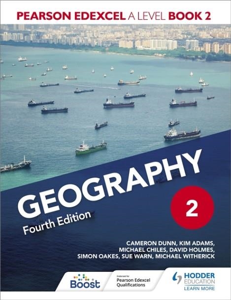 PEARSON EDEXCEL A LEVEL GEOGRAPHY BOOK 2 FOURTH EDITION DIGITAL | 9781398312319