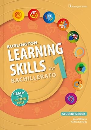 BURLINGTON LEARNING SKILLS FOR BACHILLERATO 1 STUDENT'S BOOK CATALAN | 9789925363612