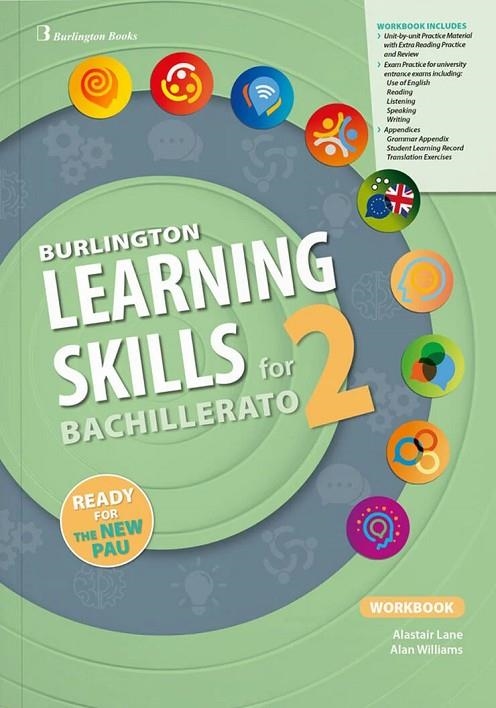 BURLINGTON LEARNING SKILLS FOR BACHILLERATO 2 WORKBOOK | 9789925363667