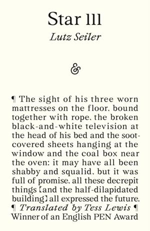 STAR 111 | 9781913505745 | LUTZ SEILER