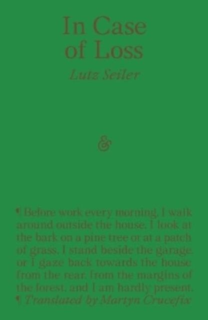 IN CASE OF LOSS | 9781913505783 | LUTZ SEILER