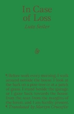 IN CASE OF LOSS | 9781913505783 | LUTZ SEILER