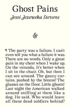 GHOST PAINS | 9781913505844 | JESSI JEZEWSKA STEVENS