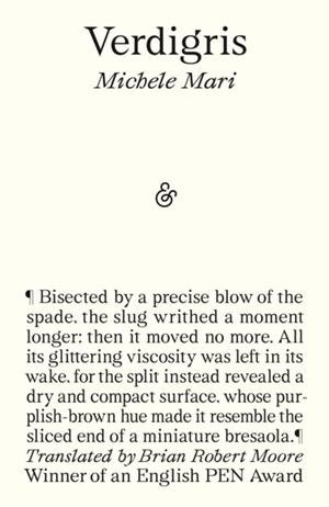 VERDIGRIS | 9781913505905 | MICHELE MARI