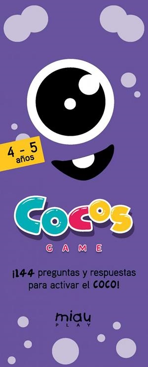 COCOS GAME 4-5 A¥OS | 9788418749476 | VV.AA