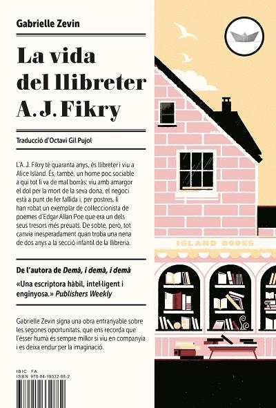 VIDA DEL LLIBRETER A. J. FIKRY, LA - CAT | 9788419332882 | GABRIELLE ZEVIN