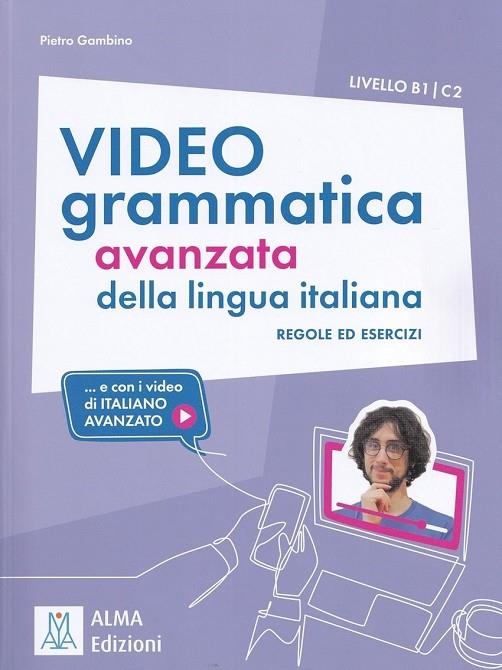 VIDEOGRAMMATICA LINGUA ITALIA B1/C2+DVD@ | 9788861828216