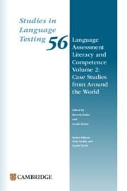 LANGUAGE ASSESSMENT LITERACY AND COMPETENCE VOLUME 2: CASE STUDIES FROM AROUND THE WORLD PAPERBACK | 9781009504768
