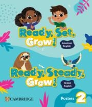 READY, SET, GROW! LEVEL 2 POSTERS AMERICAN ENGLISH | 9781009799393