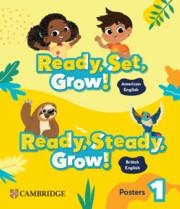 READY, SET, GROW! LEVEL 1 POSTERS AMERICAN ENGLISH | 9781009799201