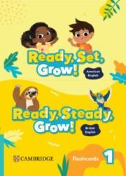 READY, SET, GROW! LEVEL 1 FLASHCARDS AMERICAN ENGLISH | 9781009799188