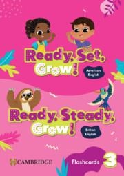 READY, SET, GROW! LEVEL 3 FLASHCARDS AMERICAN ENGLISH | 9781009799386