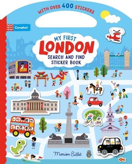 MY FIRST SEARCH AND FIND LONDON STICKER BOOK | 9781035055654 | MARION BILLET