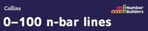 NUMBER BUILDERS — 0–100 N-BAR LINES (PACK OF 5) DIGITAL | 9780008522551