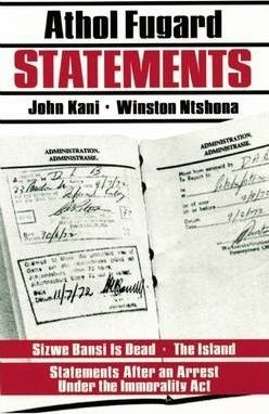 STATEMENTS | 9780930452612 | ATHOL FUGARD