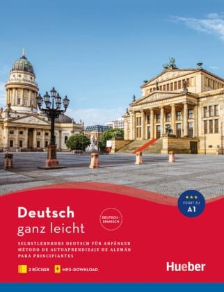 DEUTSCH GANZ LEICHT A1, M. 1 BUCH, M. 1 BUCH | 9783195574822 | LUSCHER, RENATE