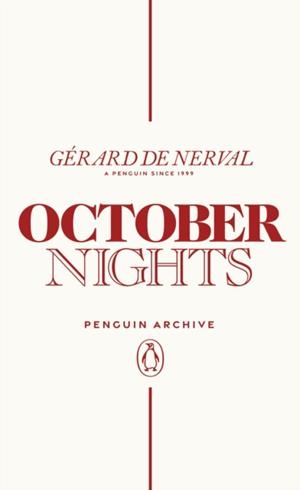 OCTOBER NIGHTS | 9780241747247 | GERARD DE NERVAL