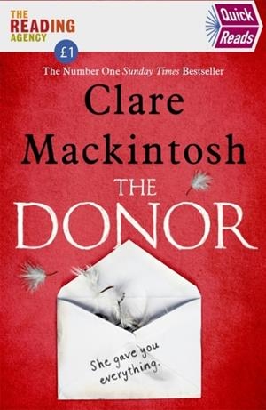 DONOR, THE: QUICK READS 2020 | 9780751576504 | CLARE MACKINTOSH