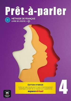 PRET-A-PARLER 4 ED HYBRIDE LIVRE DE L'ELEVE | 9788411571265