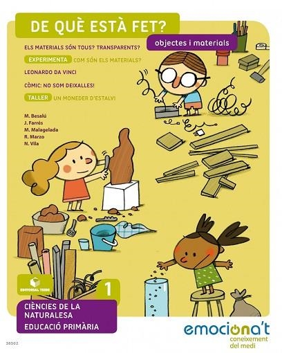 CIENCIES NATURALS 1 EMOCIONA'T: DE QUE ESTA(CAT) | 9788430738502