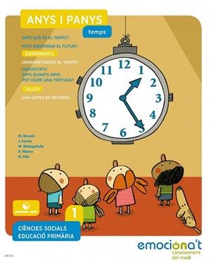CIENCIES SOCIALS 1 EMOCIONA'T: ANYS I PANYS (CAT) | 9788430738526