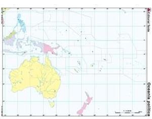 OCEANIA POLITICO (COLOR)-MM. | 9788430771950