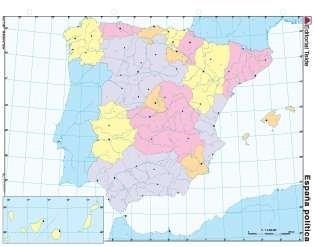 ESPAÑA POLITICO (COLOR)-MM. | 9788430771998