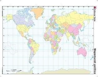 PLANISFERIO POLITICO (COLOR)-MM. | 9788430772131