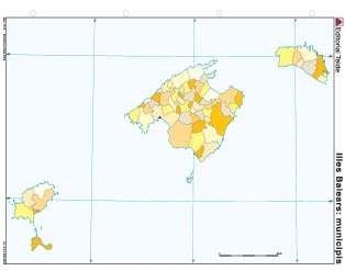 ILLES BALEARS POLITIC (COLOR)-MM. | 9788430772186