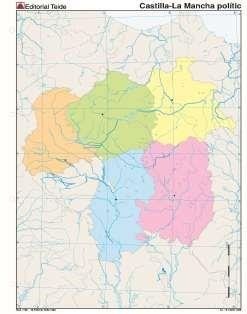CASTILLA LA MANCHA POLITICO (COLOR)-MM. | 9788430772278