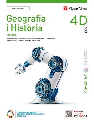 GEOGRAFIA I HISTÒRIA 4D ILLES BALEARS (COMUNITAT EN XARXA) | 9788468295145