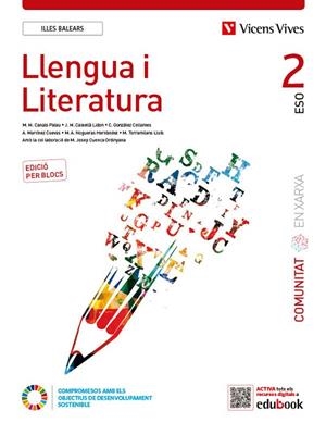 LLENGUA I LITERATURA 2 ILLES BALEARS (COMUNITAT EN XARXA). EDICIÓ PER BLOCS | 9788468294506