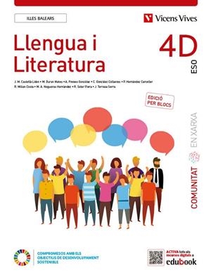 LLENGUA I LITERATURA 4D ILLES BALEARS (COMUNITAT EN XARXA). ED.PER BLOCS | 9788468295107