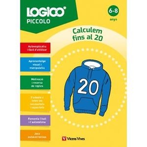 LOGICO PICCOLO. CALCULEM FINS AL 20 (6-8 ANYS) | 9788411938488