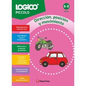 LOGICO PICCOLO. DIRECCIÓN, POSICIÓN Y MOVIMIENTO (6-8 AÑOS) | 9788411936415
