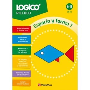 LOGICO PICCOLO. ESPACIO Y FORMA 1 (6-8 AÑOS) | 9788411936378