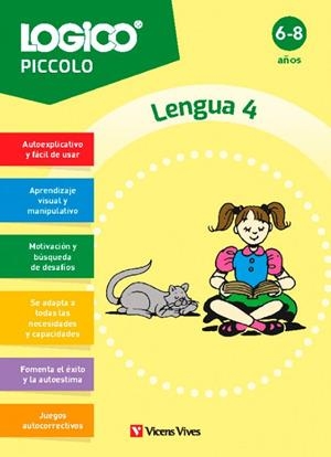 LOGICO PICCOLO. LENGUA 4. (6-8 AÑOS) | 9788411935647