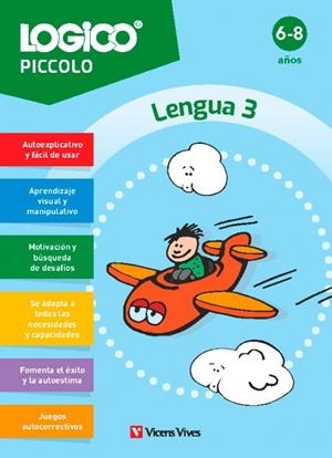 LOGICO PICCOLO. LENGUA 3. (6-8 AÑOS) | 9788411935654