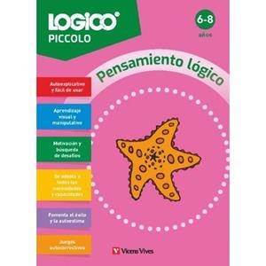 LOGICO PICCOLO. PENSAMIENTO LÓGICO. (6-8 AÑOS) | 9788411936392