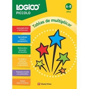 LOGICO PICCOLO. TABLAS DE MULTIPLICAR (6-8 AÑOS) | 9788410962187