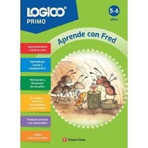 LOGICO PRIMO. APRENDE CON FRED (5-6 AÑOS) | 9788410962156