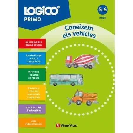 LOGICO PRIMO. CONEIXEM ELS VEHICLES (5-6 ANYS) | 9788411938365