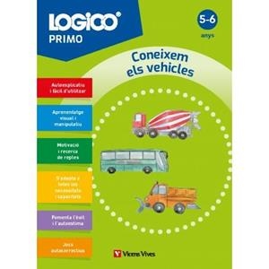 LOGICO PRIMO. CONEIXEM ELS VEHICLES (5-6 ANYS) | 9788411938365
