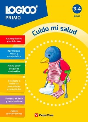 LOGICO PRIMO. CUIDO MI SALUD. (3-4 AÑOS) | 9788411935708