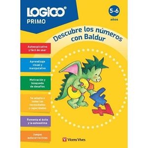 LOGICO PRIMO. DESCUBRE LOS NÚMEROS CON BALDUR (5-6 AÑOS) | 9788410962118