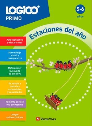 LOGICO PRIMO. ESTACIONES DEL AÑO (5-6 AÑOS) | 9788411936255
